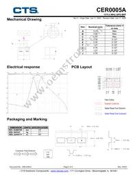 CER0005A Datasheet Page 2