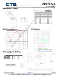 CER0074A Datasheet Page 2