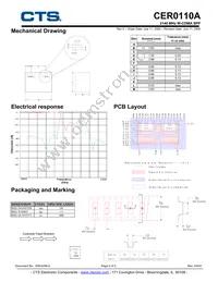CER0110A Datasheet Page 2