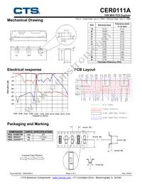 CER0111A Datasheet Page 2