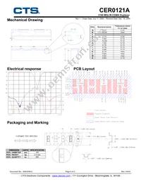 CER0121A Datasheet Page 2