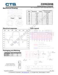 CER0205B Datasheet Page 2