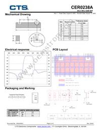 CER0238A Datasheet Page 2