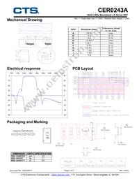 CER0243A Datasheet Page 2