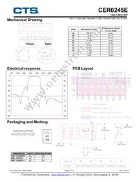 CER0245E Datasheet Page 2