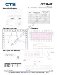 CER0245F Datasheet Page 2