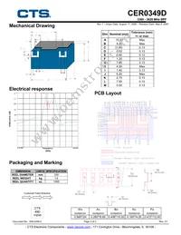 CER0349D Datasheet Page 2