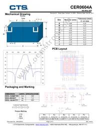 CER0604A Datasheet Page 2