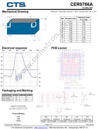 CER0786A Datasheet Page 2
