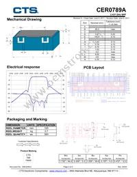 CER0789A Datasheet Page 2