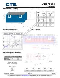 CER0813A Datasheet Page 2