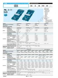 CES48050-20P-BTN Datasheet Cover