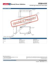 CF200-A12C Datasheet Page 4