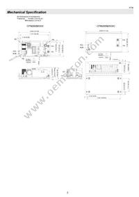 CFM200M240C Datasheet Page 3