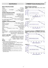 CFM40T-04 Datasheet Page 2
