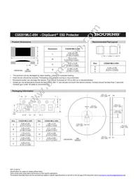 CG0201MLC-05H Datasheet Page 2