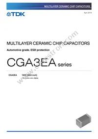 CGA3EANP02A102J080AA Datasheet Cover