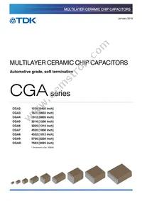CGA6P3X8R1C106K250AE Datasheet Cover