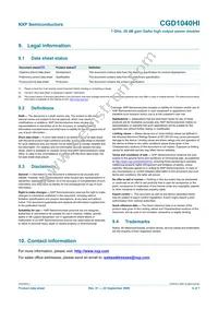 CGD1040HI Datasheet Page 6