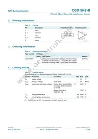 CGD1042HI Datasheet Page 2