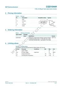 CGD1044H Datasheet Page 2