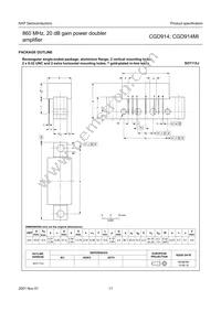 CGD914 Datasheet Page 11