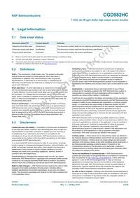 CGD982HC Datasheet Page 6