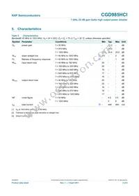 CGD985HCI Datasheet Page 3