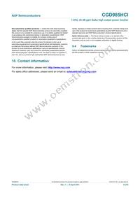 CGD985HCI Datasheet Page 8