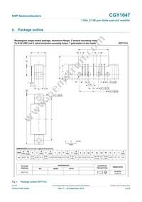 CGY1047 Datasheet Page 4