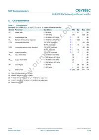 CGY888C Datasheet Page 3