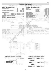 CHB100-48S24N Datasheet Page 2