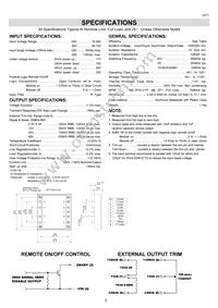 CHB200-48S48N Datasheet Page 2