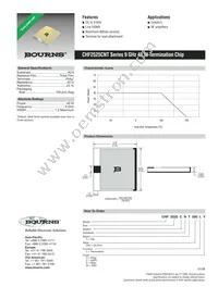 CHF2525CNT500LX Datasheet Cover