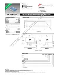 CHF3523CNT500LW Datasheet Cover