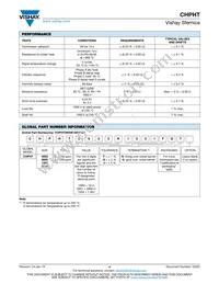 CHPHT0603K7502FGTA Datasheet Page 4