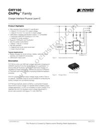 CHY100D Datasheet Cover