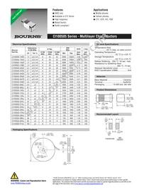 CI100505-39NJ Datasheet Cover