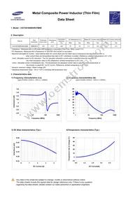 CIGT201608EHR47MNE Datasheet Page 3