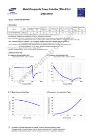 CIGT201608LMR47MNE Datasheet Page 3