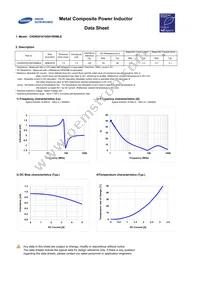 CIGW201610GH1R0MLE Datasheet Page 3