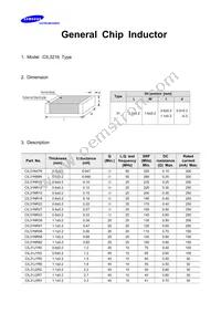 CIL31Y100KNE Datasheet Page 3