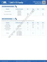 CINT1175A5606K01 Datasheet Page 5