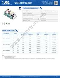 CINT3110A1908K01 Datasheet Cover