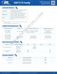 CINT3110A1908K01 Datasheet Page 3