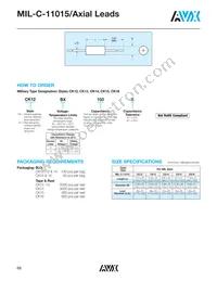 CK14BX473K Datasheet Cover