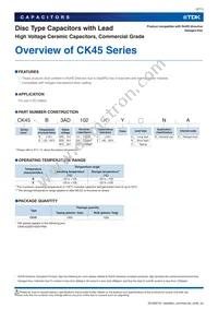 CK45-B3FD222KYVNA Datasheet Page 3