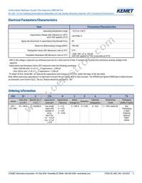 CKC33C224FCGACAUTO Datasheet Page 3