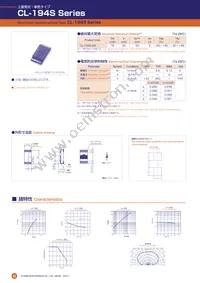CL-194S-WS-SD-T Datasheet Cover