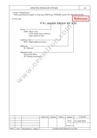 CL-482S-HG8-D-TS Datasheet Cover